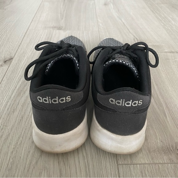 ADIDAS Cloudfoam Running Shoes / Sneakers in Black & White - Picture 1 of 3